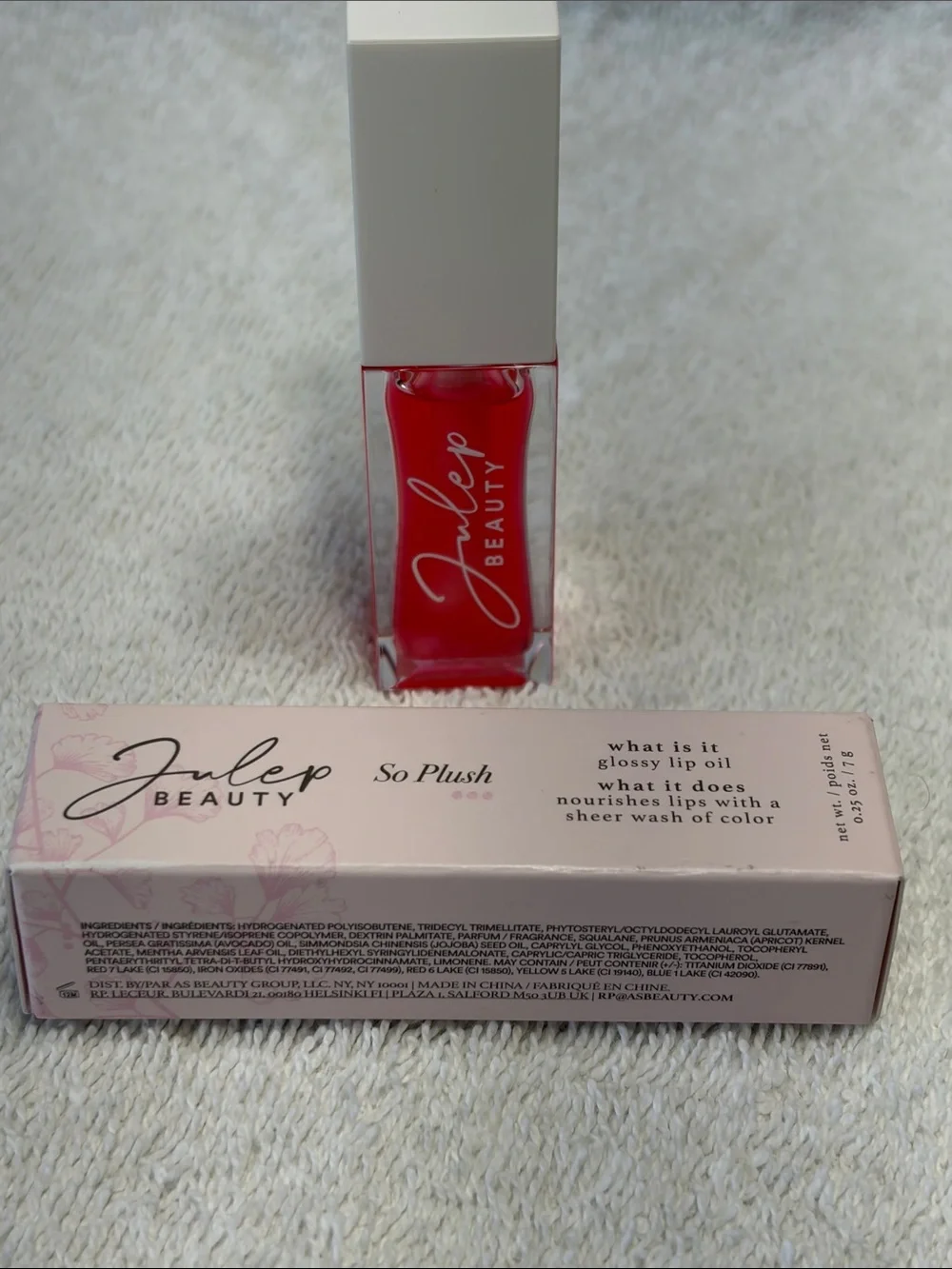 🌹5 for $25🌹 Julep Beauty So Plush Glossy Hot Pink Lip Oil